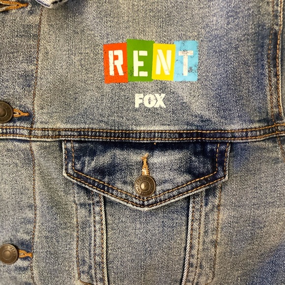 Broadway’s RENT LIVE Denim Jacket - Picture 3 of 6